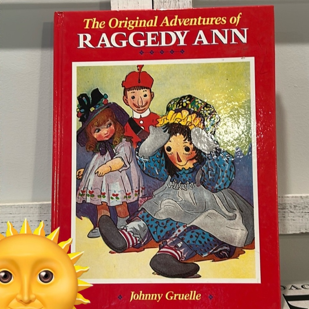 VTG Adventures Of Raggedy Ann Deluxe Volume Hardcover Book: Johnny Gurelle 1988
